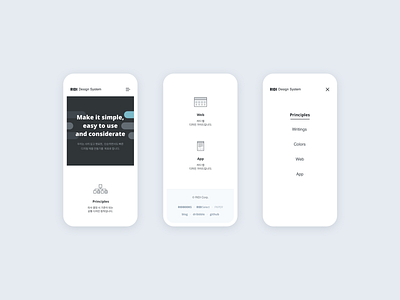 RIDI Design System mobile web design design system illustration ridi site sketch