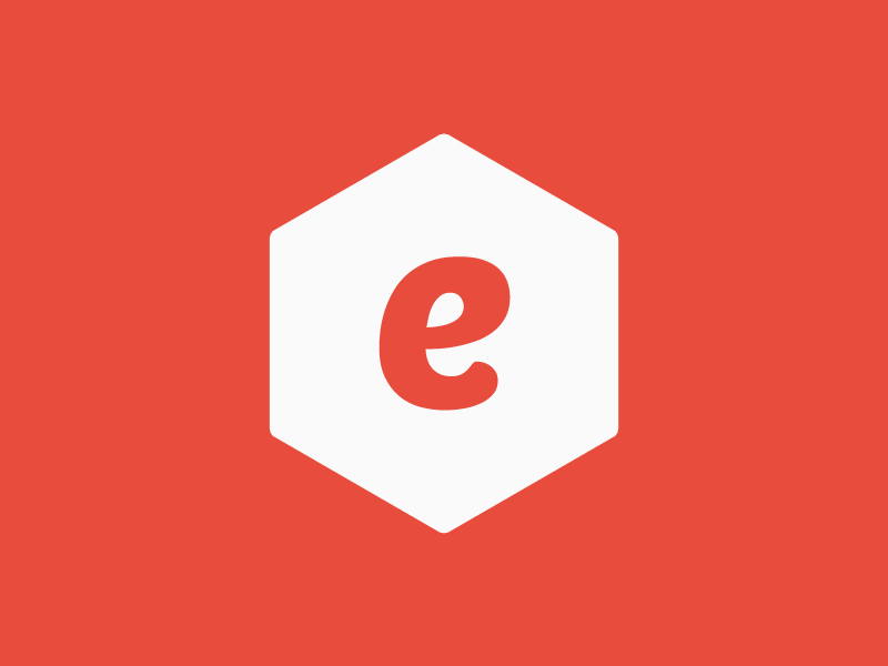 evend - brand brand identity launch logo orange startup typography web white