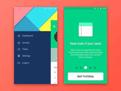 Android Material UI Kit #3 (Sketch Freebie)