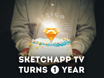 Sketchapp TV turns 1 year :) + Win InVision Pro 1 year free animation file free freebie resource sketch sketchapp ui user experience user interface ux