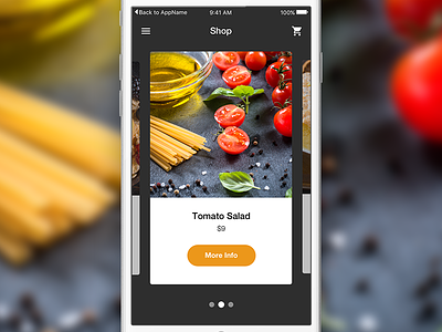 Restaurant iOS App app application free freebie ios sketch sketchapp ui ux