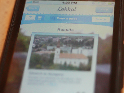 Lokkal iPhone UI 1.2