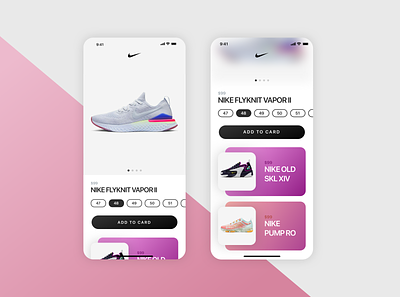 Nike Shop UI Concept (Sketch Freebie) free freebie sketch sketchapp ui user interface ux
