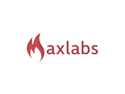 Maxlabs Identity ci corporate font icon identity light logo maxlabs red simple typography white