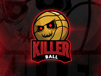 Killer Ball app ball branding design e sport esport flat game game app gaming graphicdesign illustration killer logo logodesign mascot sport ui