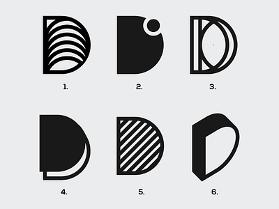 Letter 'D' Exploration by Lavish D. Designs on Dribbble