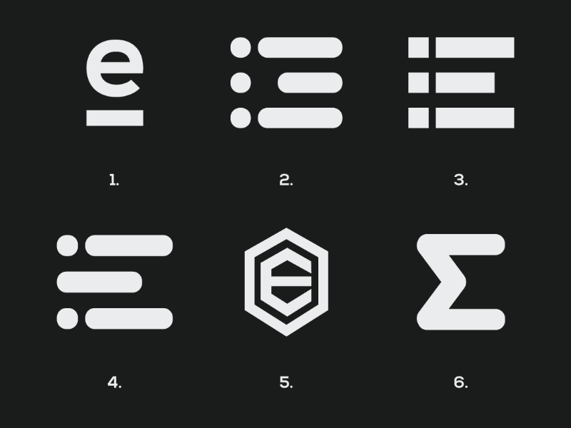 Letter "E" exploration by Lavish D. Designs on Dribbble