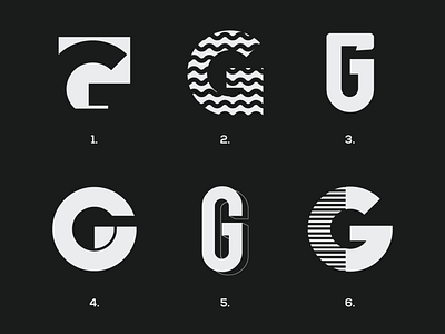 Letter "G" exploration by Lavish D. Designs on Dribbble