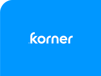 Korner Logo / Wordmark home iot korner logo security sensors tags