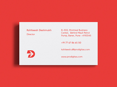 Prodigitas Business Card / Identity / Print