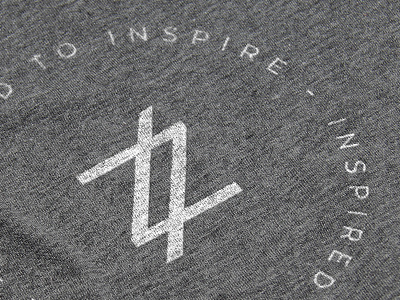 Brazzi ' Inspired to Inspire' T-Shirt / Mark / Symbol brazzi grey inspiration inspired lifestyle mark minimal photography t shirt z