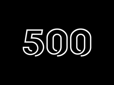 Thank You Five Hundred ! / 500