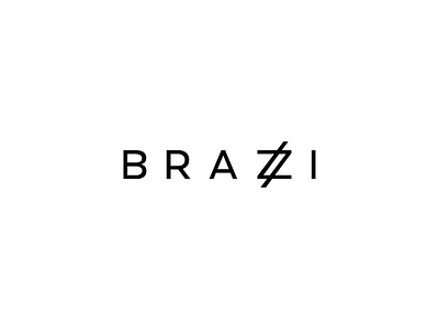 Brazzi Logotype Wordmark / Z / Symbol / Mark brazzi logo mark minimal photography sharp symbol wordmark