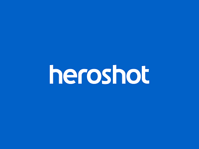 Heroshot Logotype / Wordmark / Unfinished camera design flow h hero logotype picture s shot simple wordmark