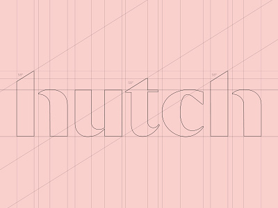 Hutch Logotype Wordmark / Symbol Architecture