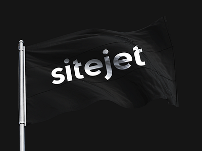 Raise your flags! Sitejet Branding / Identity black branding cms edge identity logo logodesign logotype modern sharp sitejet software typography website websitebuilder wordmark wordmarkdesign