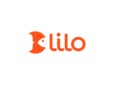 Lilo Social Logotype Design Concepts agency branding design fish icon identity lilo logo logotype mark marketing modern negativespace symbol typography