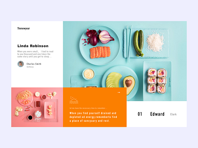 Food 2 food ui ux web