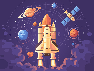 New Shot - 05/07/2019 at 08:47 AM UNIVERSE illustration universe ui