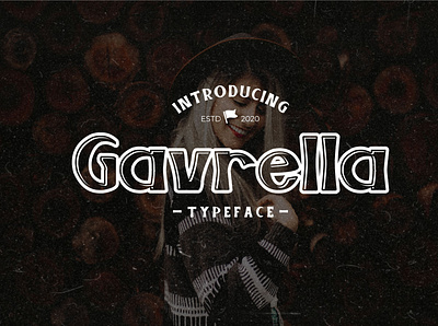 Introducing Gavrella typeface font font awesome font design fonts preview font