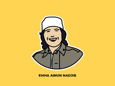 Minimalist avatar Emha Ainun Nadjib