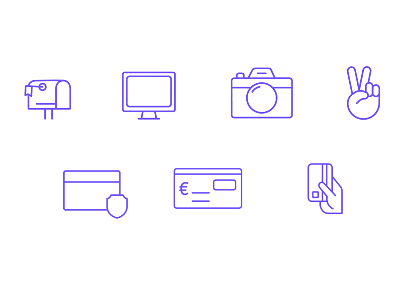 Animated Icons for papernest