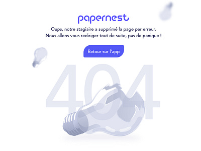 error 404 papernest