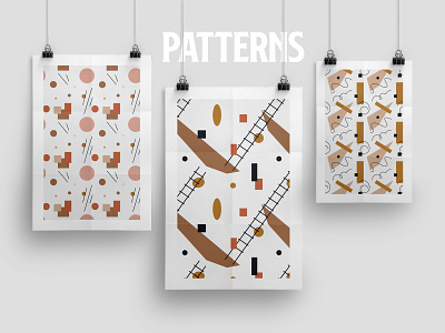Modernist: Free Abstract Vector and Pattern Set