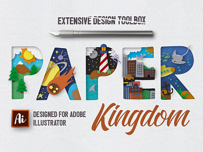 Paper Kingdom For Illustrator