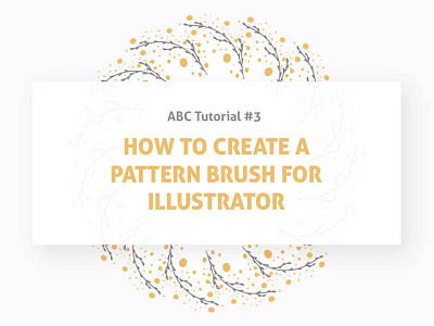 🛠 Tutorial: Pattern Brush For Illustrator