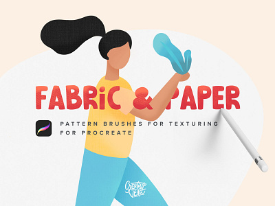 Fabric & Paper Procreate Brushes