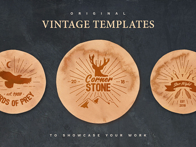 Vintage Paper Mockup Templates