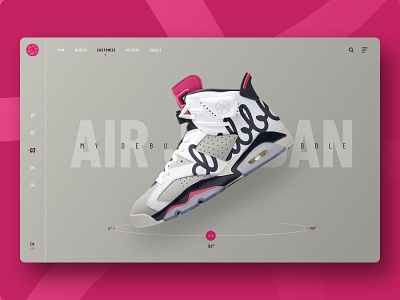 Hello Dribbble! air jordan debut debute debutshot hello dribble hellodribbble home home page landingpage nike shoes sneaker ui uidesign user interface ux ux ui uxdesign web design webdesign