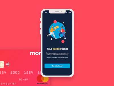 Monzo Golden Ticket Redesign