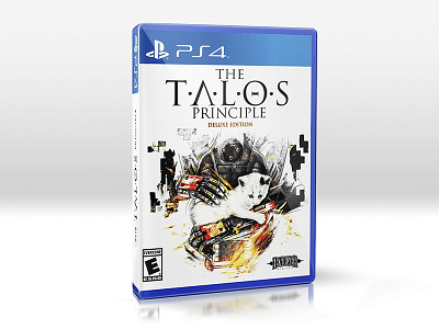 PS4 Game Cover Design - The Talos Principle abstract art cover design digital graphic illustration playstation ps4 robot talos traditional