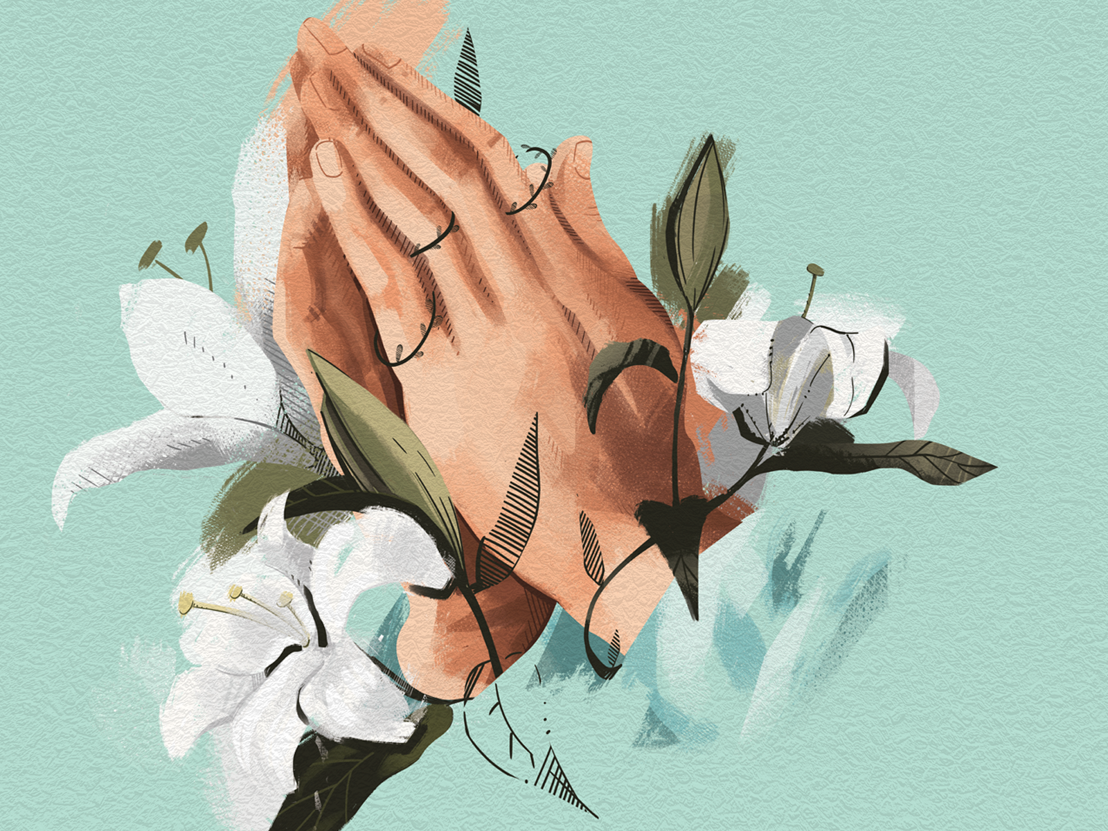 praying-hands-by-sasha-sakhnevich-on-dribbble
