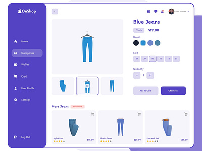 OnShop-Product Buy Page