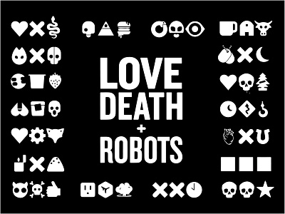 Love Death And Robots ui 动画 向量 图标