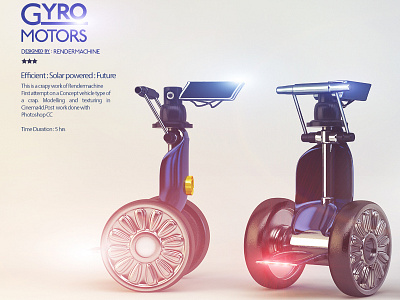 Gyro Motors 3d chennai everydays india lighting modelling rendermachine texture