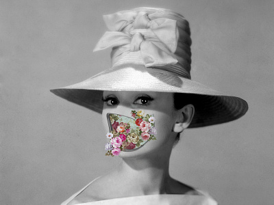 Audrey Hepburn abstract audrey hepburn photoshop rendermachine vintage