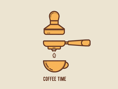 Coffee Time Icons icon illustration illustrator logos outline icons outline illustration ui ux vector web