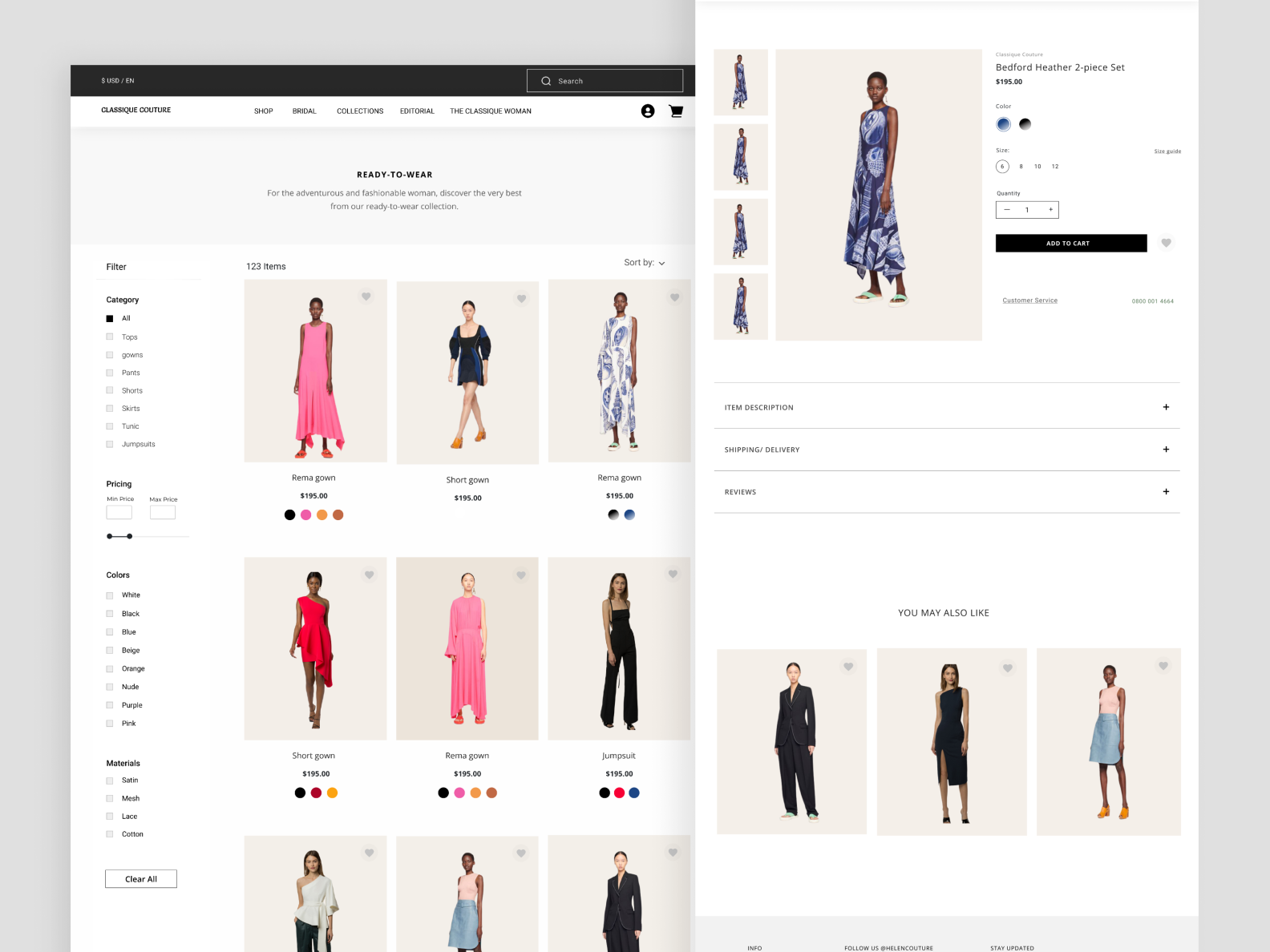 Fashion Product Listing by Pascal Chukwuma on Dribbble