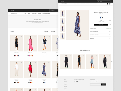 Fashion Ecommerce | Product Listing ab testing checkout dailyui design eccomerce fashion site product listing ui ux web webapp
