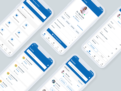 AUTODOC | A Medical App app design design doctors app health app telemedic app ui ux web