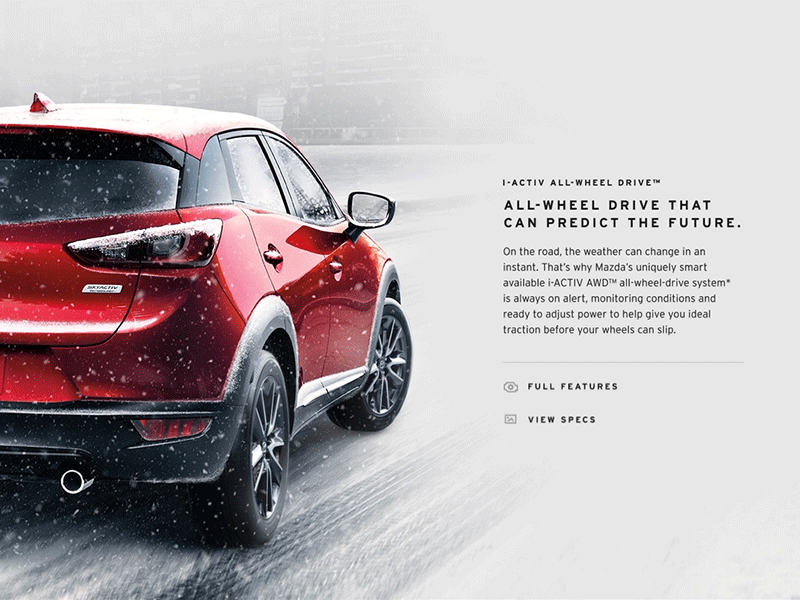 Dribbble Mazda Module auto design mazda module redesign responsive web design
