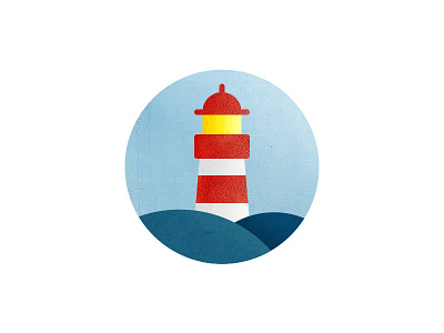 Lighthouse 2.0 icon illustration lighthouse