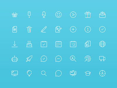 Vizir - Icon set design icon icons vector