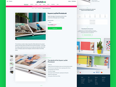Photobox - Product page