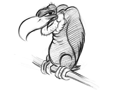 Sketch "Vulture"