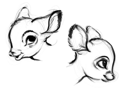 BL∆DEUBÆ on Twitter  Cute eyes drawing, Bambi art, Character art